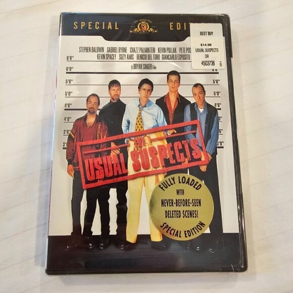 The Usual Suspects Special Edition DVD New & Sealed With Special Features - Picture 1 of 6